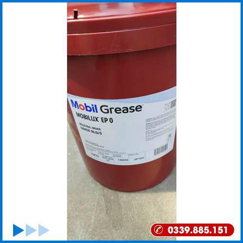 Dầu nhớt MOBIL GREASE MOBILUX EP 0